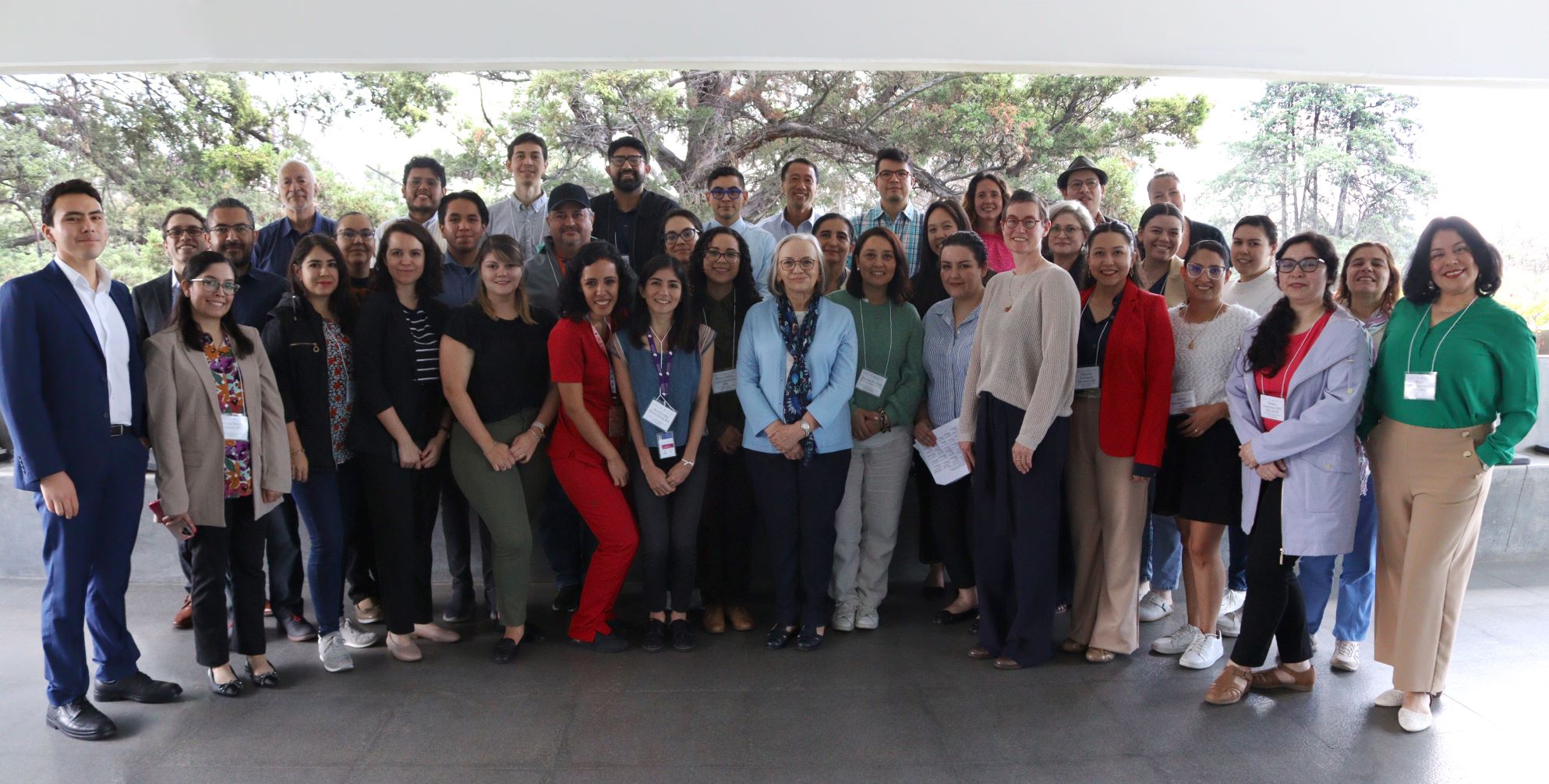 A group of researchers gathered in Mexico City for the 2023 fellows program