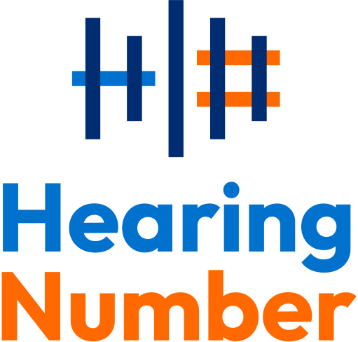 Logo for the Hearing Number campaign