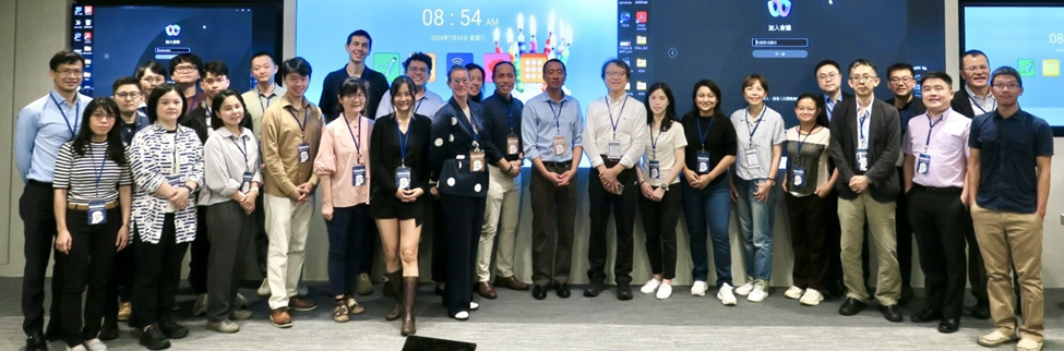 A group of Taiwanese researchers joined Cochlear Center faculty for an in-person training in Taipei, July 2025.