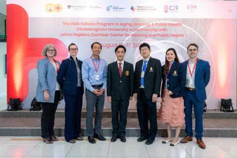 Participants in the 2022 Summer Fellows Program at Chulalonkorn University in Thailand