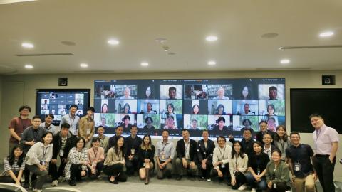 Participants in the 2024 Summer Fellows Program hosted by NYCU in Taiwan